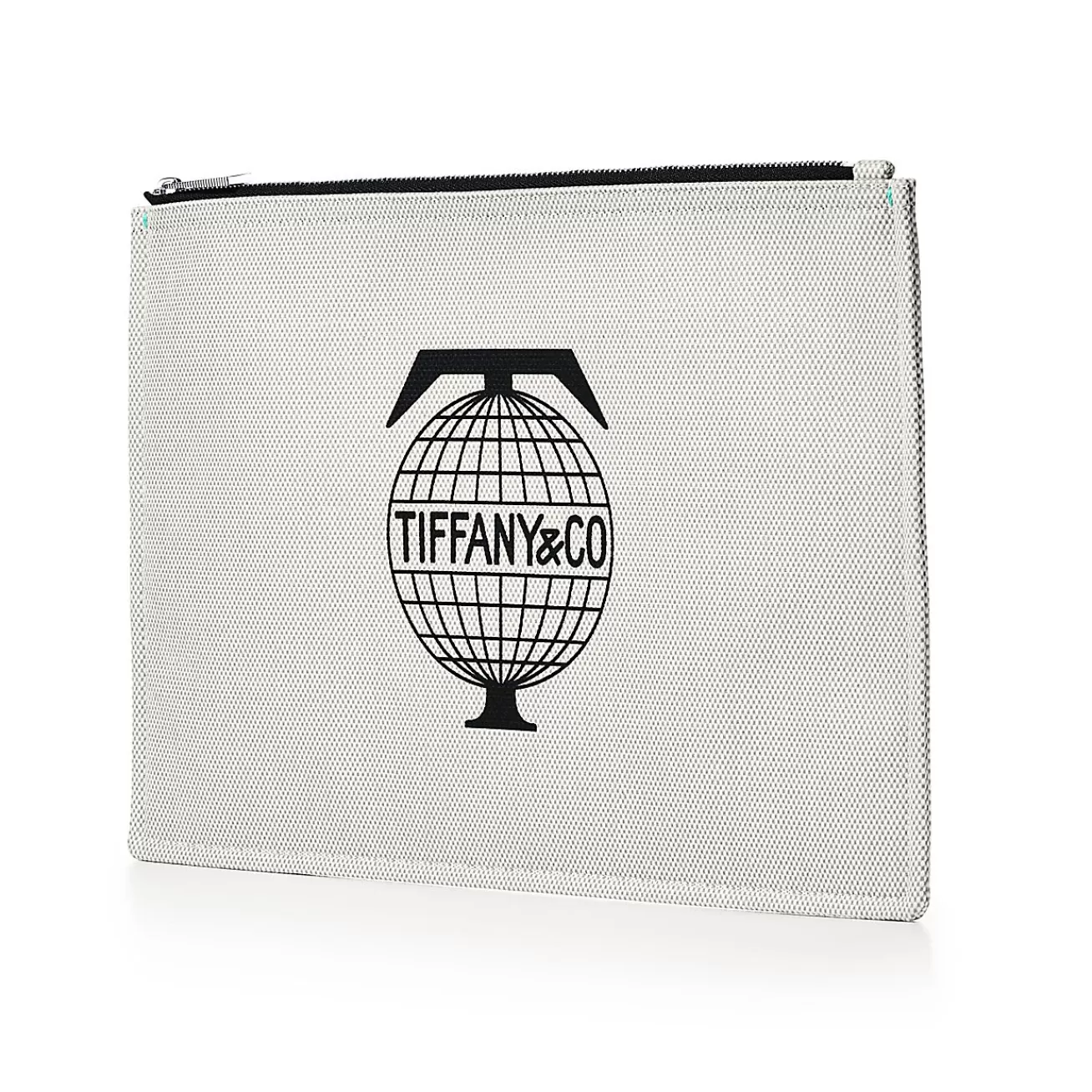 Tiffany & Co. Tiffany Travel flat pouch in canvas, large. | ^Women Business Gifts | Small Leather Goods
