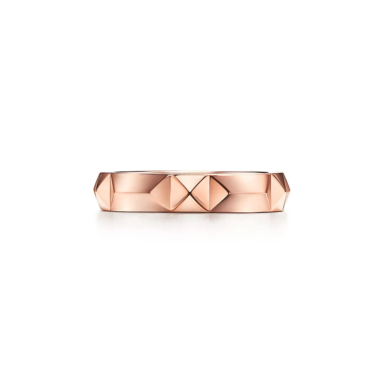 Tiffany & Co. Tiffany True® Band Ring in Rose Gold, 4 mm Wide | ^Women Rings | Men's Jewelry