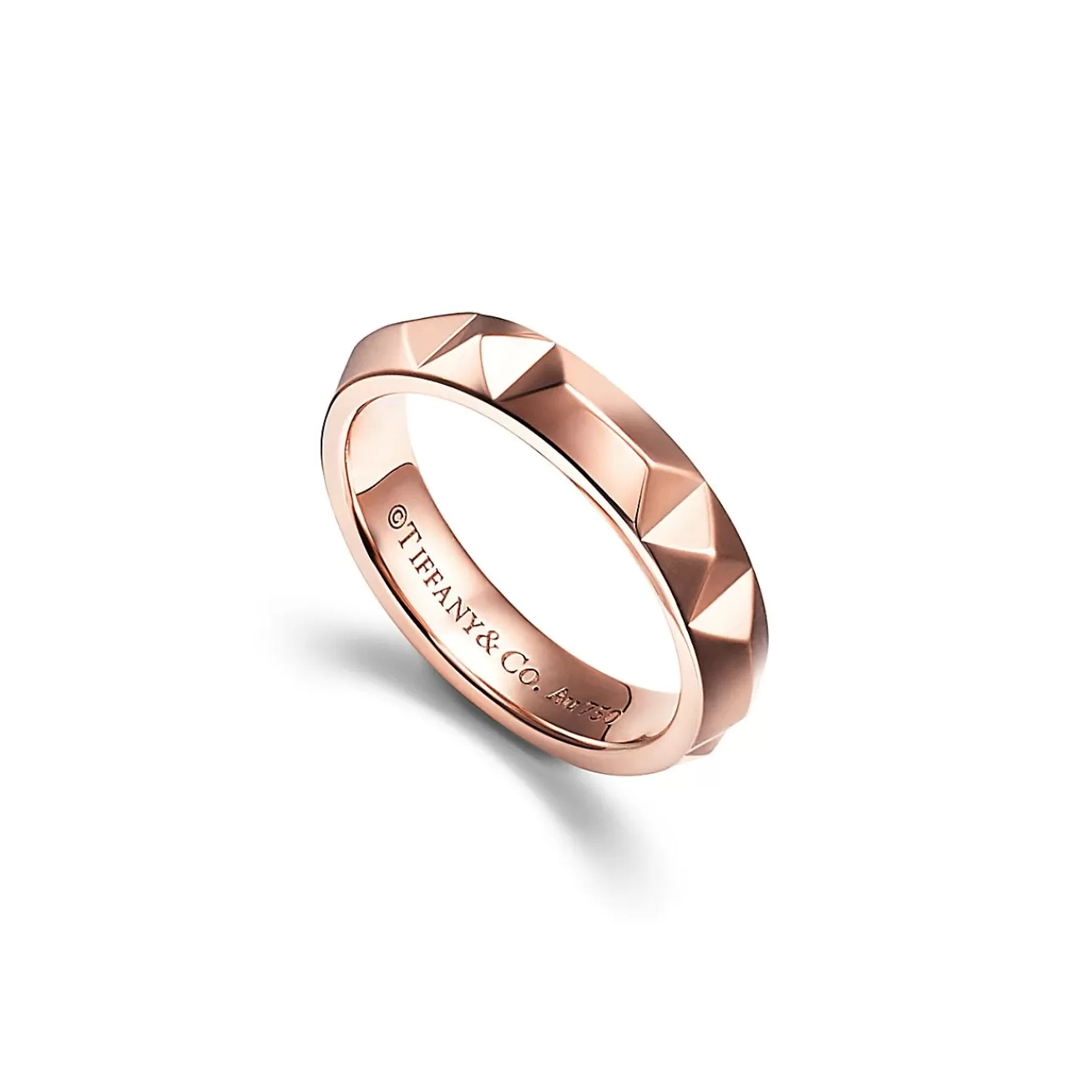 Tiffany & Co. Tiffany True® Band Ring in Rose Gold, 4 mm Wide | ^Women Rings | Men's Jewelry