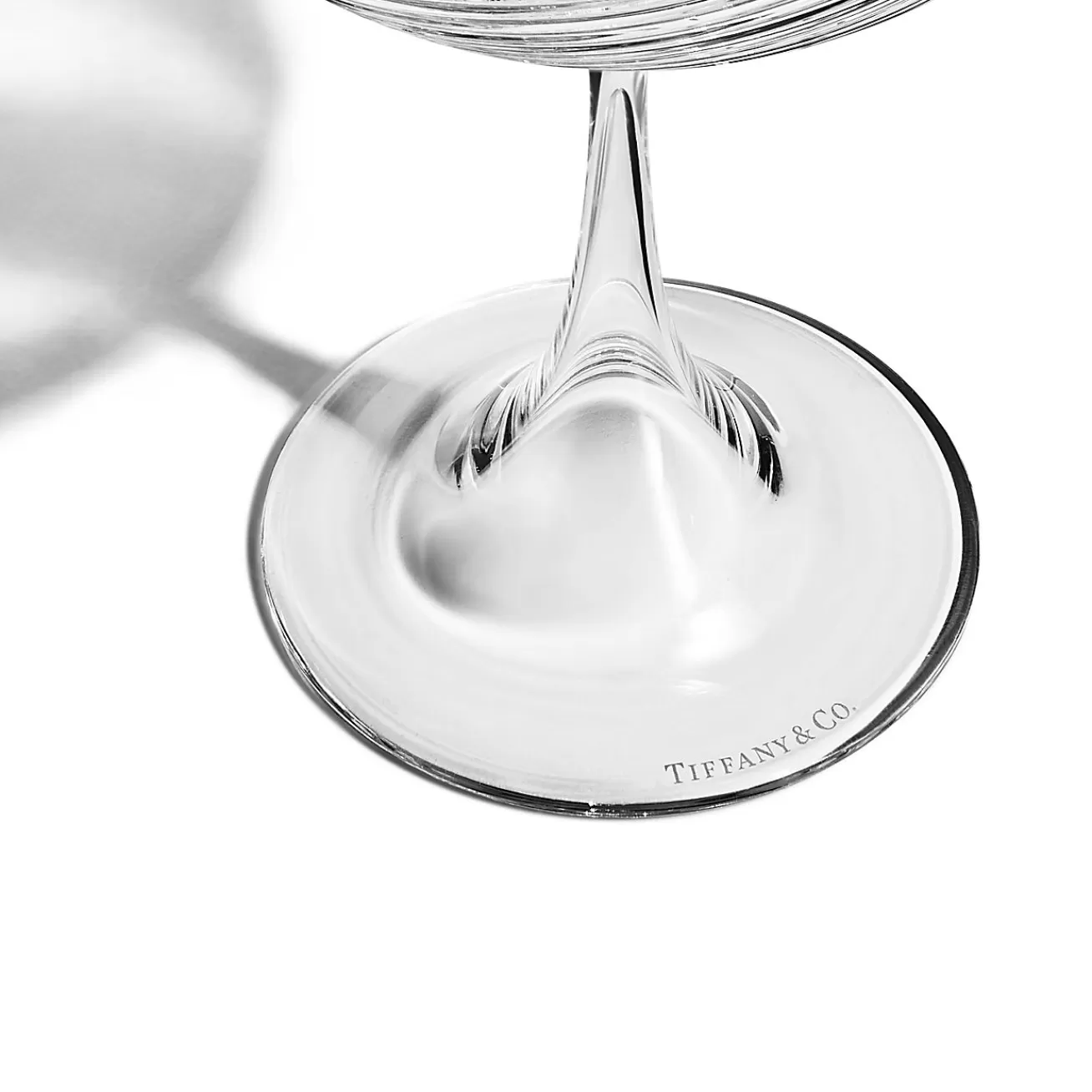 Tiffany & Co. Tiffany Twist Coupe in Glass | ^ The Home | Housewarming Gifts