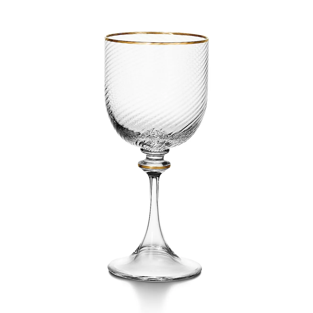 Tiffany & Co. Tiffany Twist Red Wine Glass in Glass | ^ The Home | Housewarming Gifts