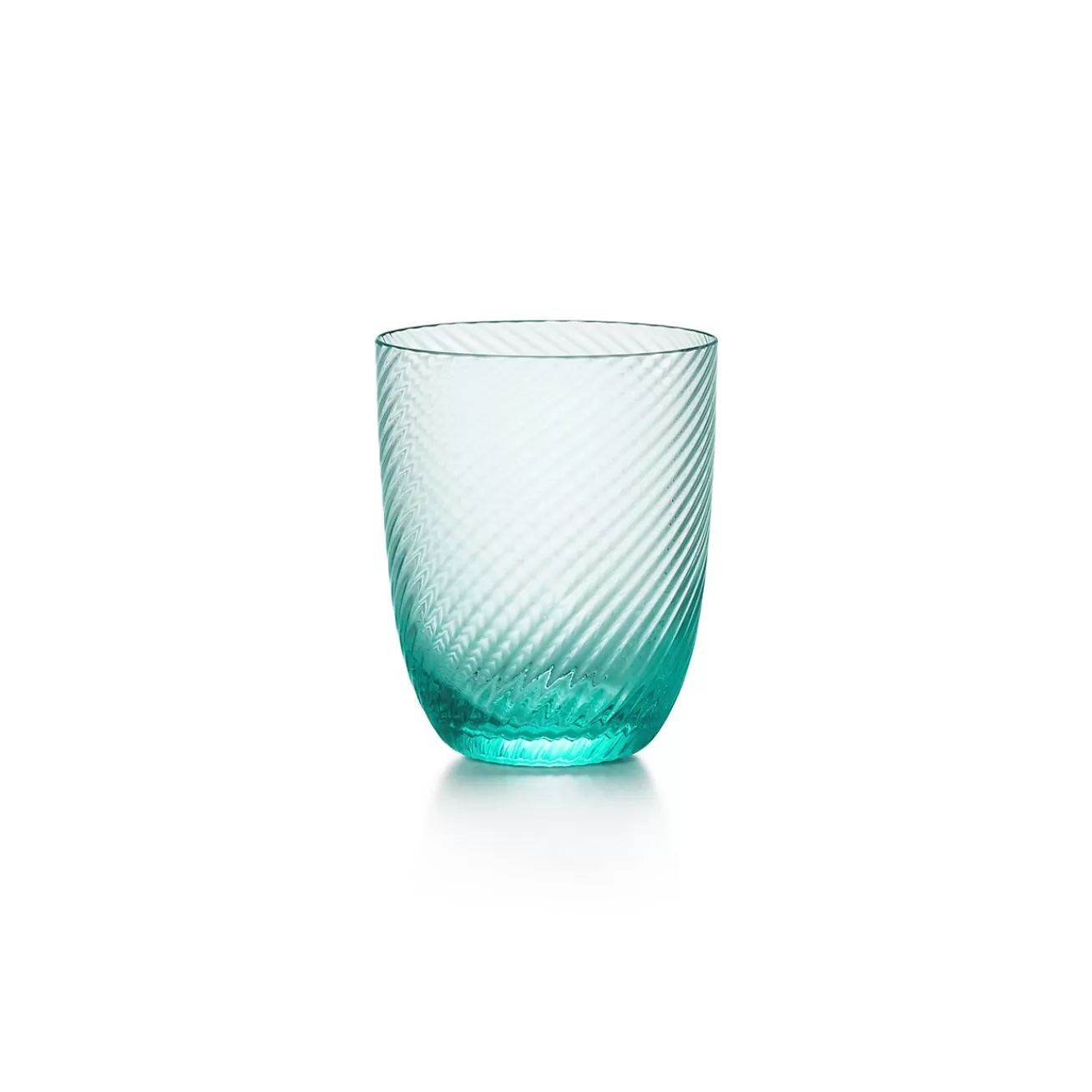 Tiffany & Co. Tiffany Twist Tumbler in Tiffany Blue® Glass | ^ The Home | Housewarming Gifts