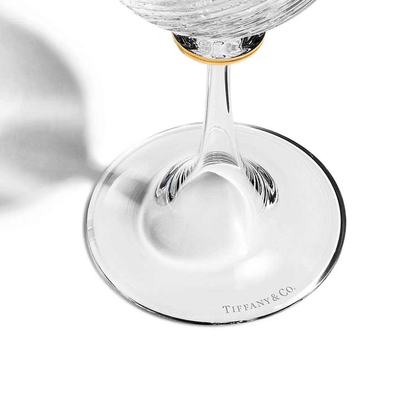 Tiffany & Co. Tiffany Twist White Wine Glass in Glass | ^ Glassware & Barware | Bar & Drinkware