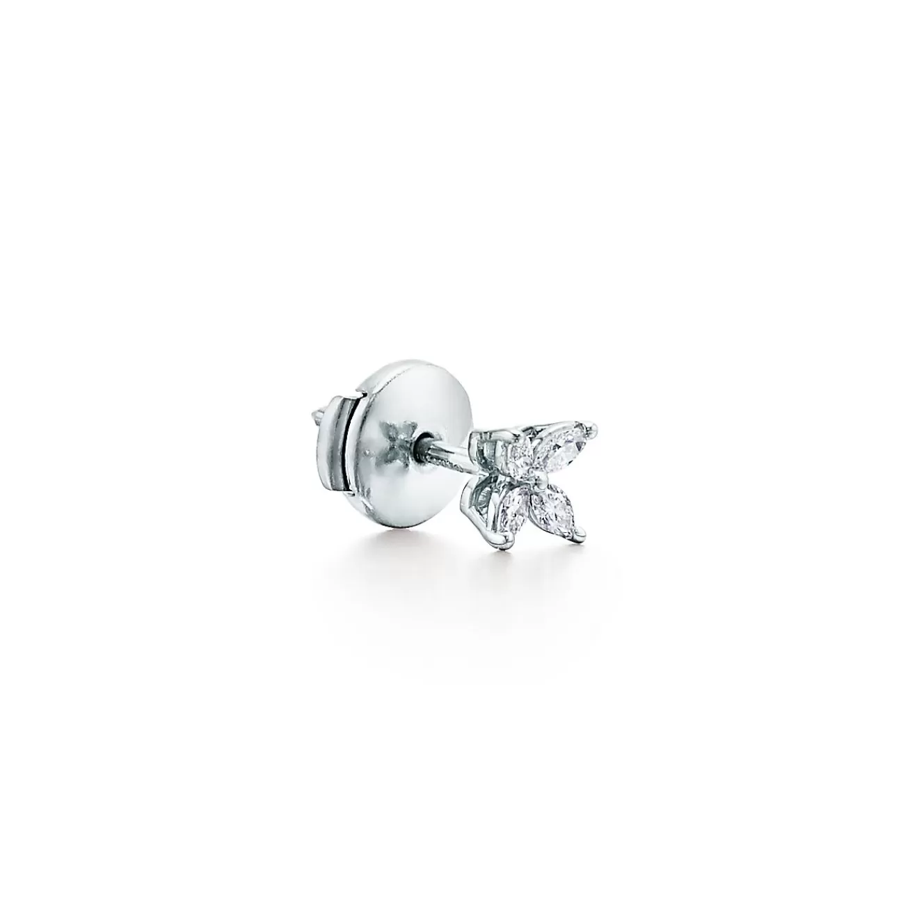 Tiffany & Co. Tiffany Victoria® earrings in platinum with diamonds, mini. | ^ Earrings | Gifts for Her