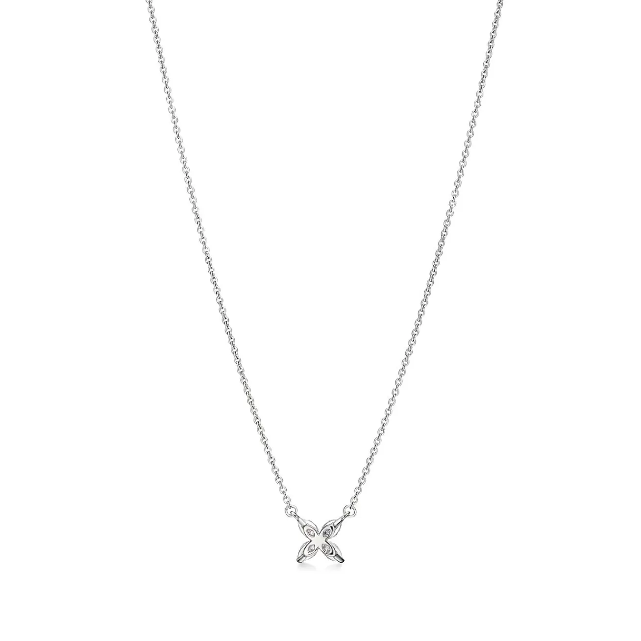 Tiffany & Co. Tiffany Victoria® pendant in platinum with diamonds, small. | ^ Necklaces & Pendants | Gifts for Her