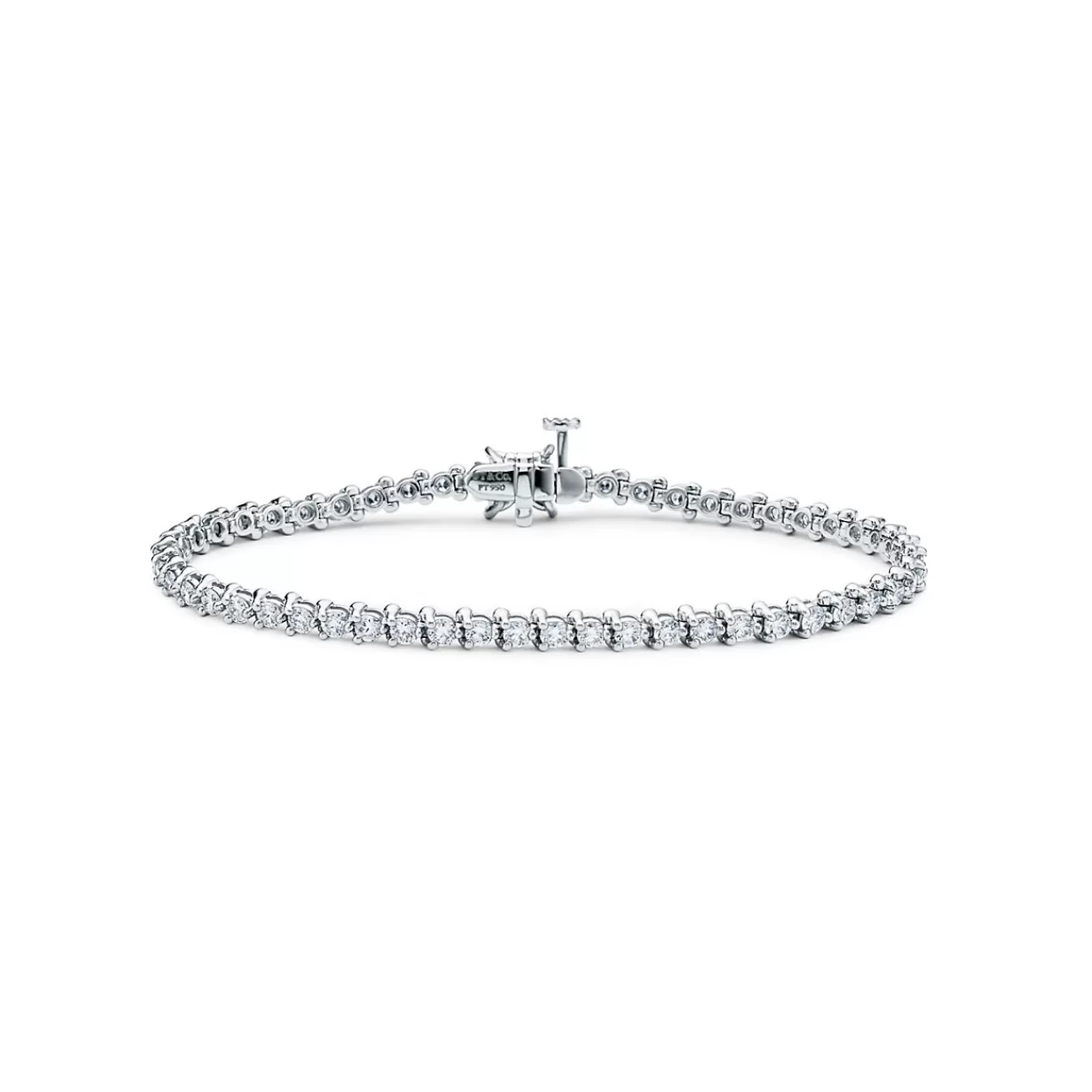 Tiffany & Co. Tiffany Victoria® Tennis Bracelet in Platinum with Diamonds | ^ Bracelets | Gifts for Her