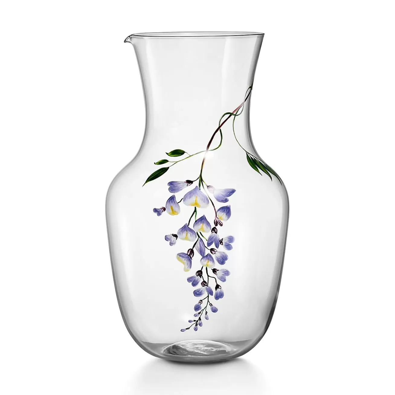 Tiffany & Co. Tiffany Wisteria Pitcher in Glass | ^ The Couple | Wedding Gifts