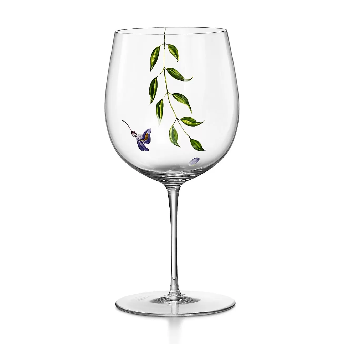 Tiffany & Co. Tiffany Wisteria Red Wine Glass in Glass | ^ The Home | Housewarming Gifts