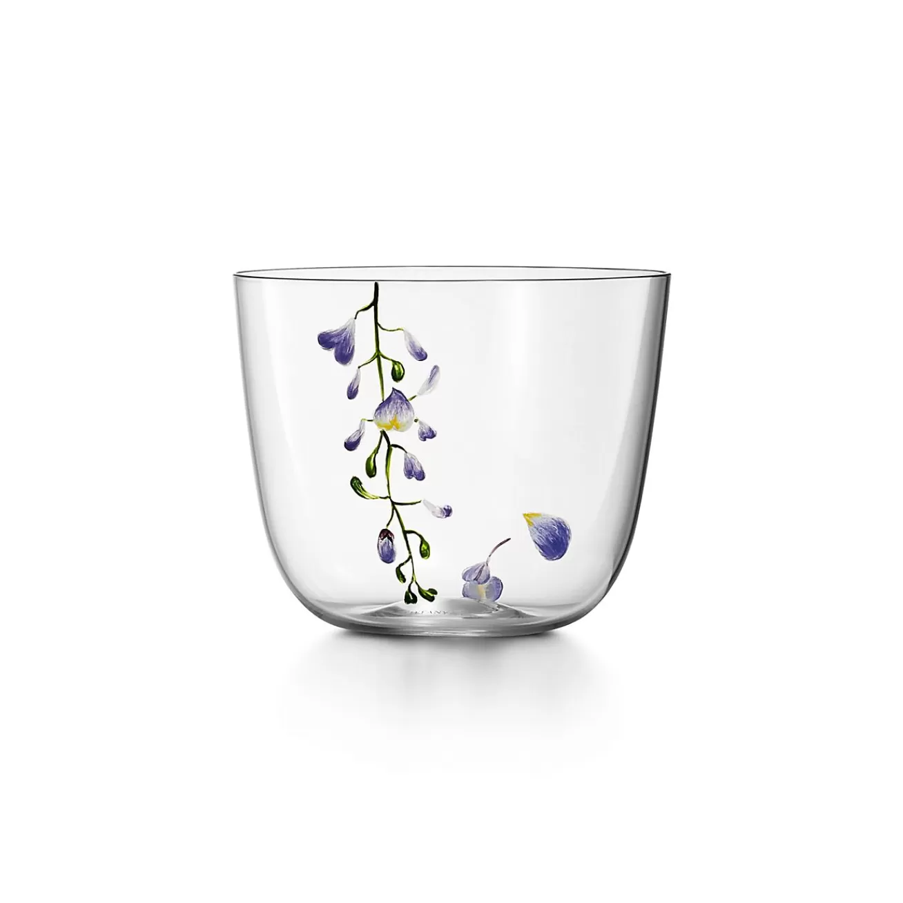Tiffany & Co. Tiffany Wisteria Water Glass in Glass | ^ The Couple | Wedding Gifts