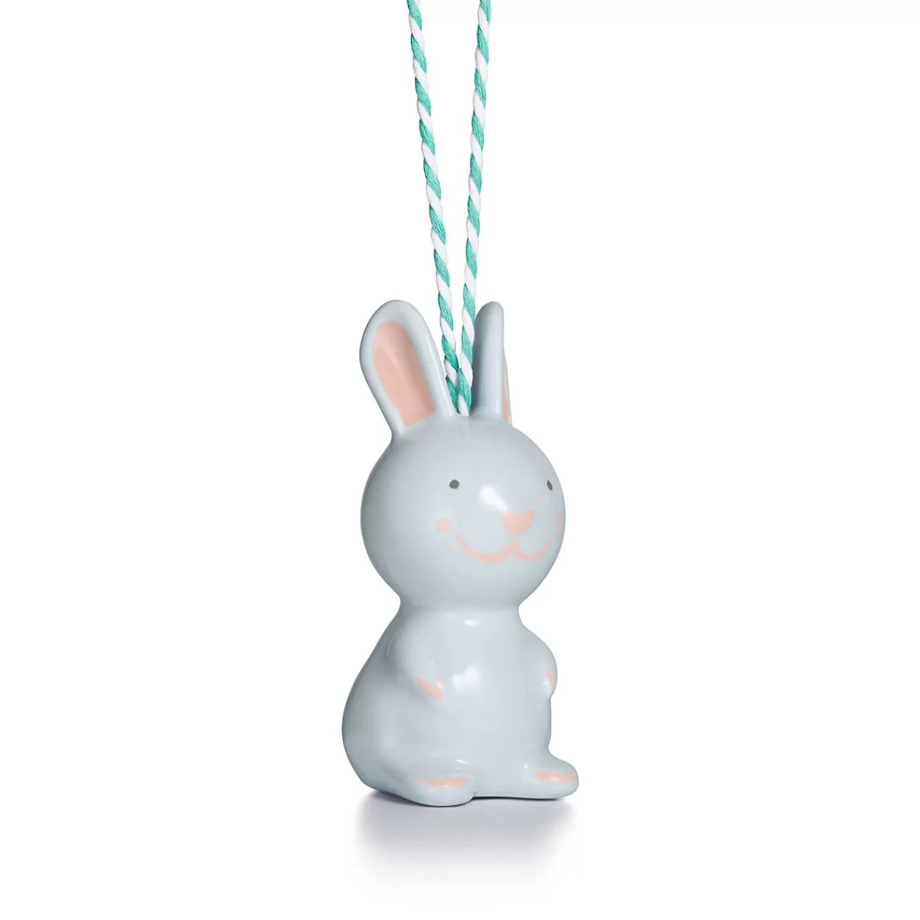 Tiffany & Co. Tiny Tiffany Bunny Ornament in Multicolored Earthenware | ^ Baby | Baby