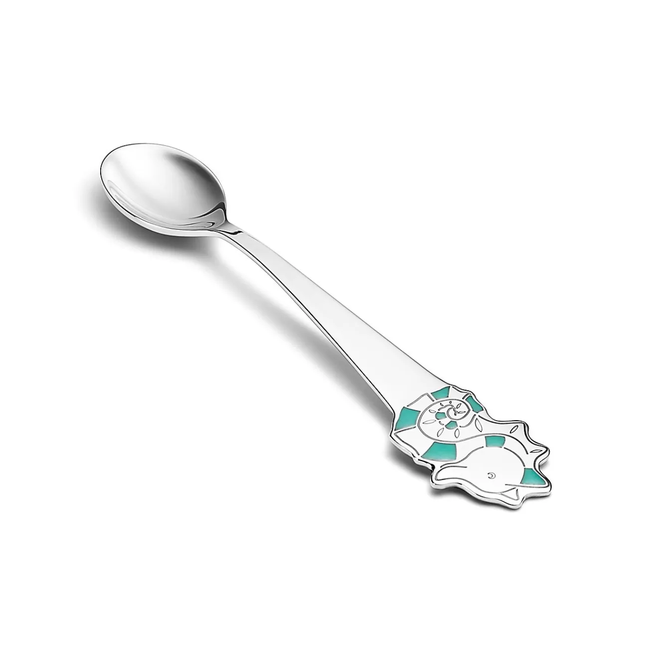 Tiffany & Co. Tiny Tiffany Seahorse Baby Spoon in Sterling Silver | ^ Baby | Baby