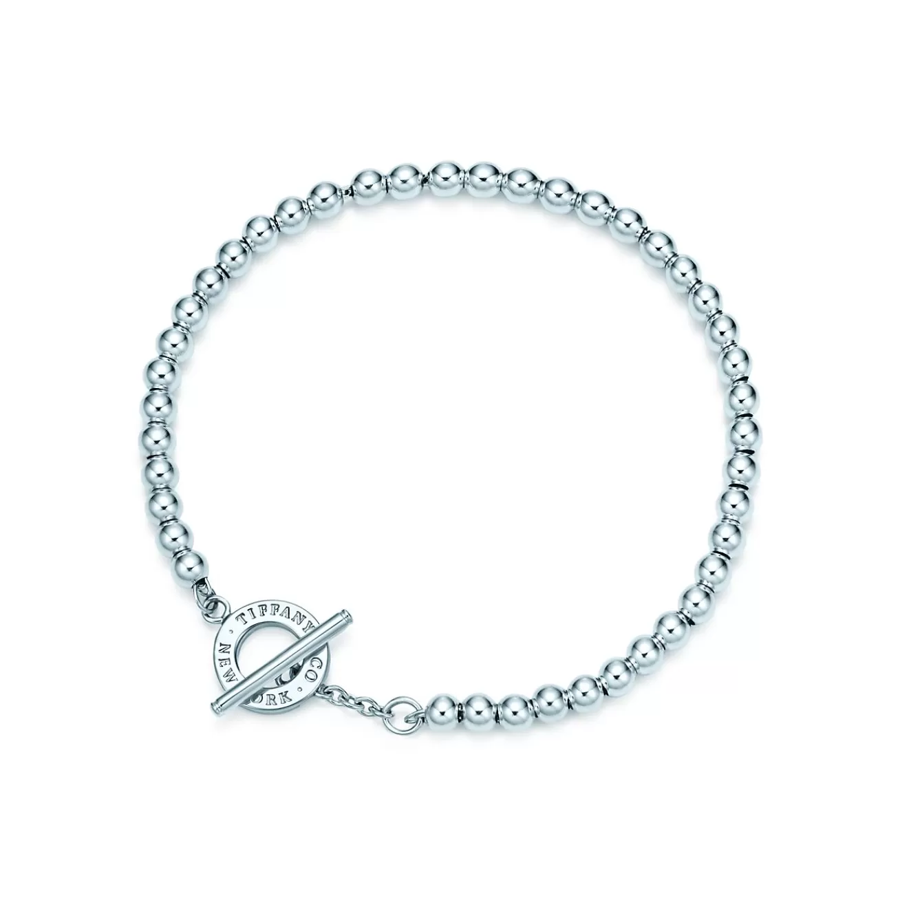 Tiffany & Co. Toggle Bead Bracelet in Sterling Silver, 4 mm | ^ Bracelets | Sterling Silver Jewelry