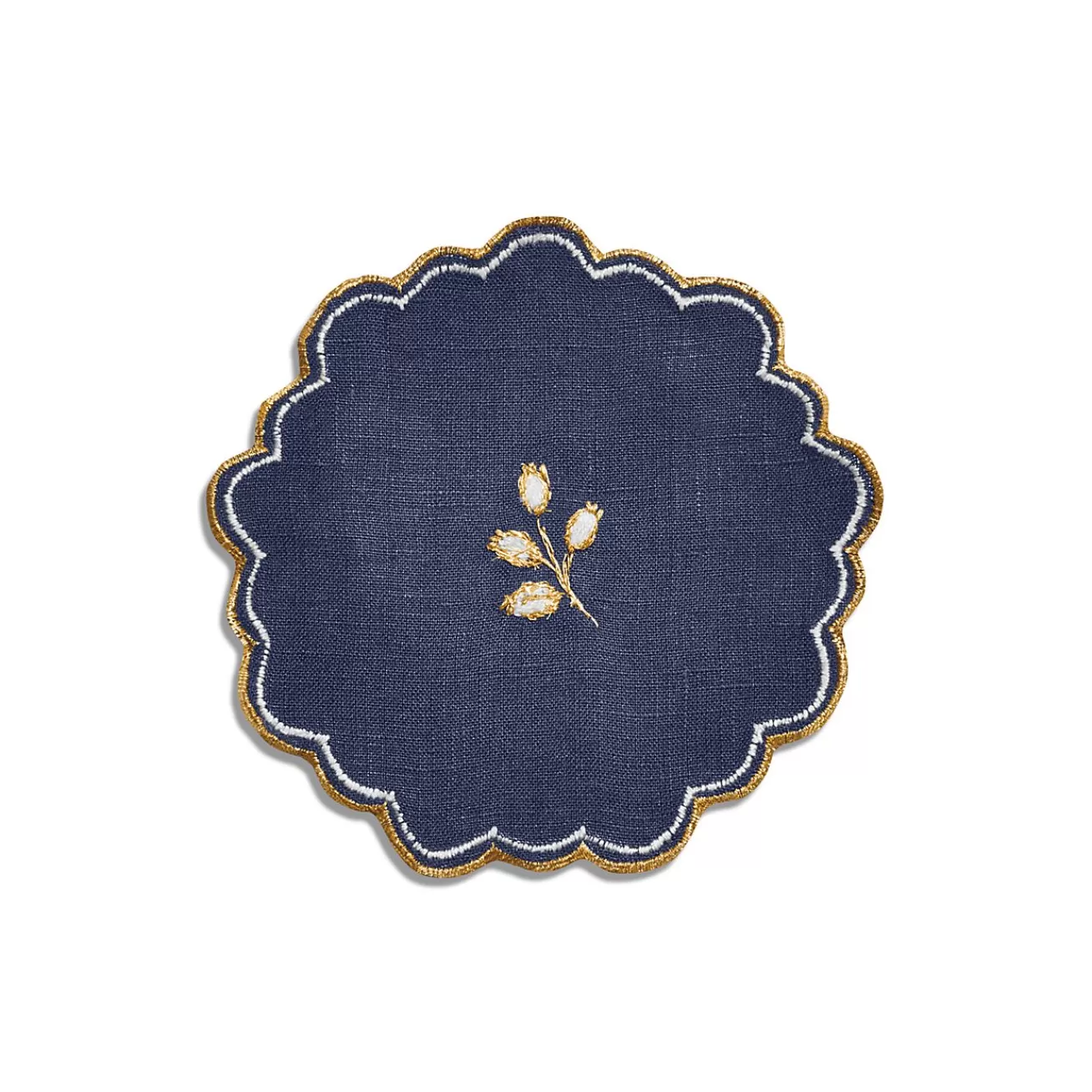 Tiffany & Co. Valse Bleue Coasters Set of Four, in Linen | ^ Wedding Gifts | Wedding Gifts