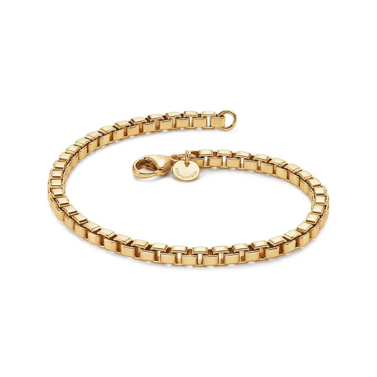 Tiffany & Co. Venetian link bracelet in 18k gold, medium. | ^ Bracelets | Men's Jewelry