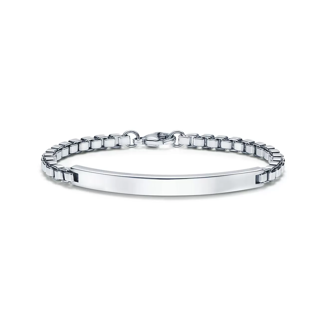 Tiffany & Co. Venetian Link I.D. men's bracelet in sterling silver. | ^ Bracelets | Men's Jewelry