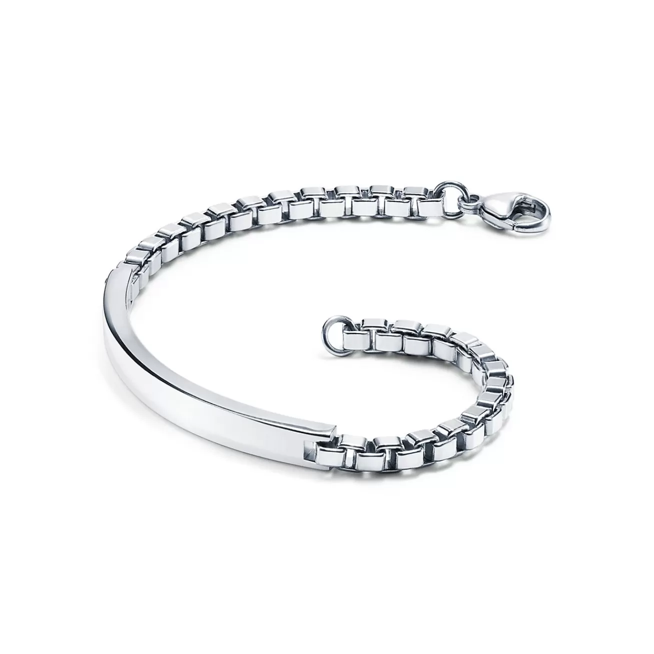 Tiffany & Co. Venetian Link I.D. men's bracelet in sterling silver. | ^ Bracelets | Men's Jewelry