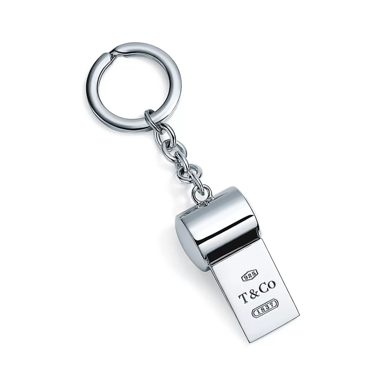 Tiffany & Co. Whistle key ring in sterling silver. | ^Women Him | Gifts for Him